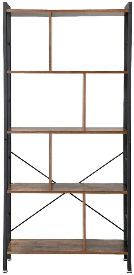 Songmics Knygų lentyna 74x30x154,5 cm