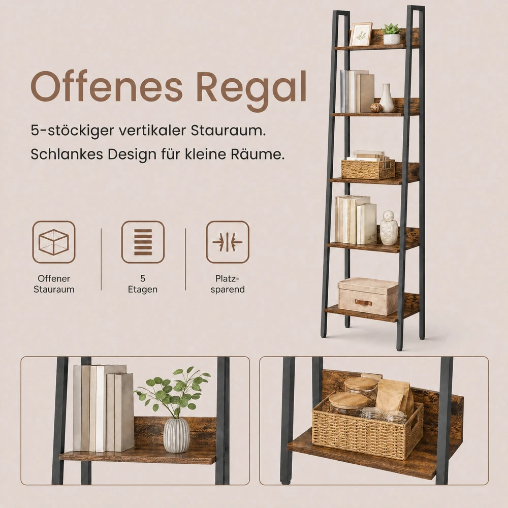 Songmics Lentyna 33,8 × 30 × 170 cm