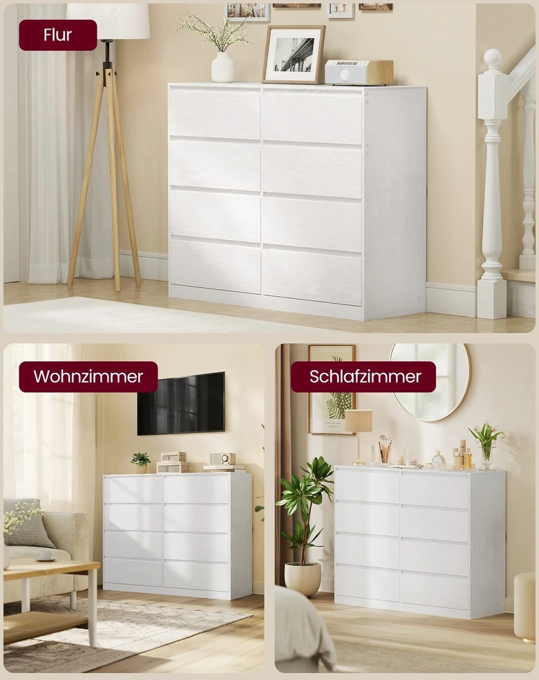 Vasagle Komoda 40 × 119,4 × 97,5 cm