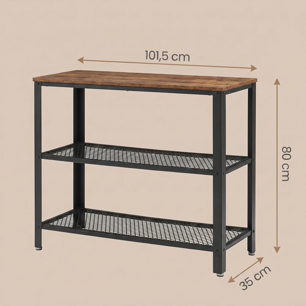 Songmics Konsolinis staliukas101,5 x 35 x 80 cm