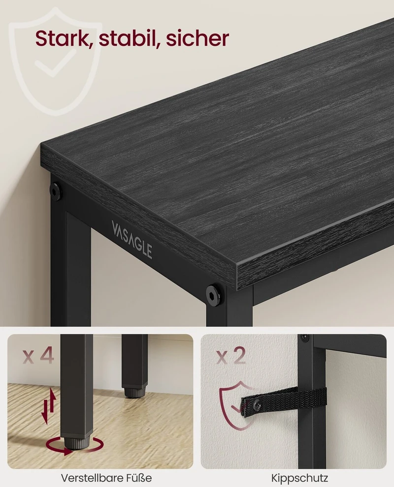 Songmics Konsolinis staliukas 20 x 80 x 81.2 cm
