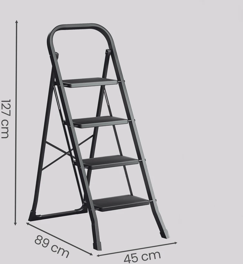 Songmics Kopėčios 89 x 45 x 127 cm