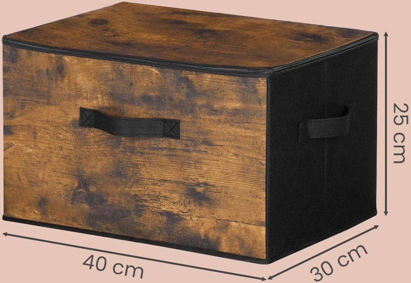 Songmics Daiktadėžės 40 x 30 x 25 cm 3 vnt.