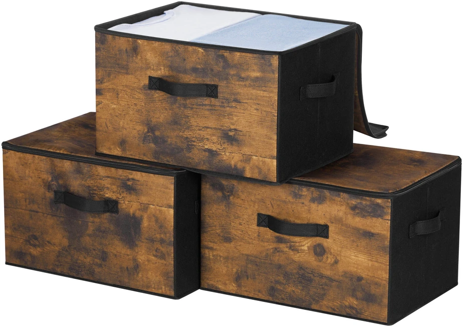 Songmics Daiktadėžės 40 x 30 x 25 cm 3 vnt.
