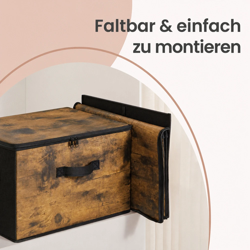 Songmics Daiktadėžės 40 x 30 x 25 cm 3 vnt.