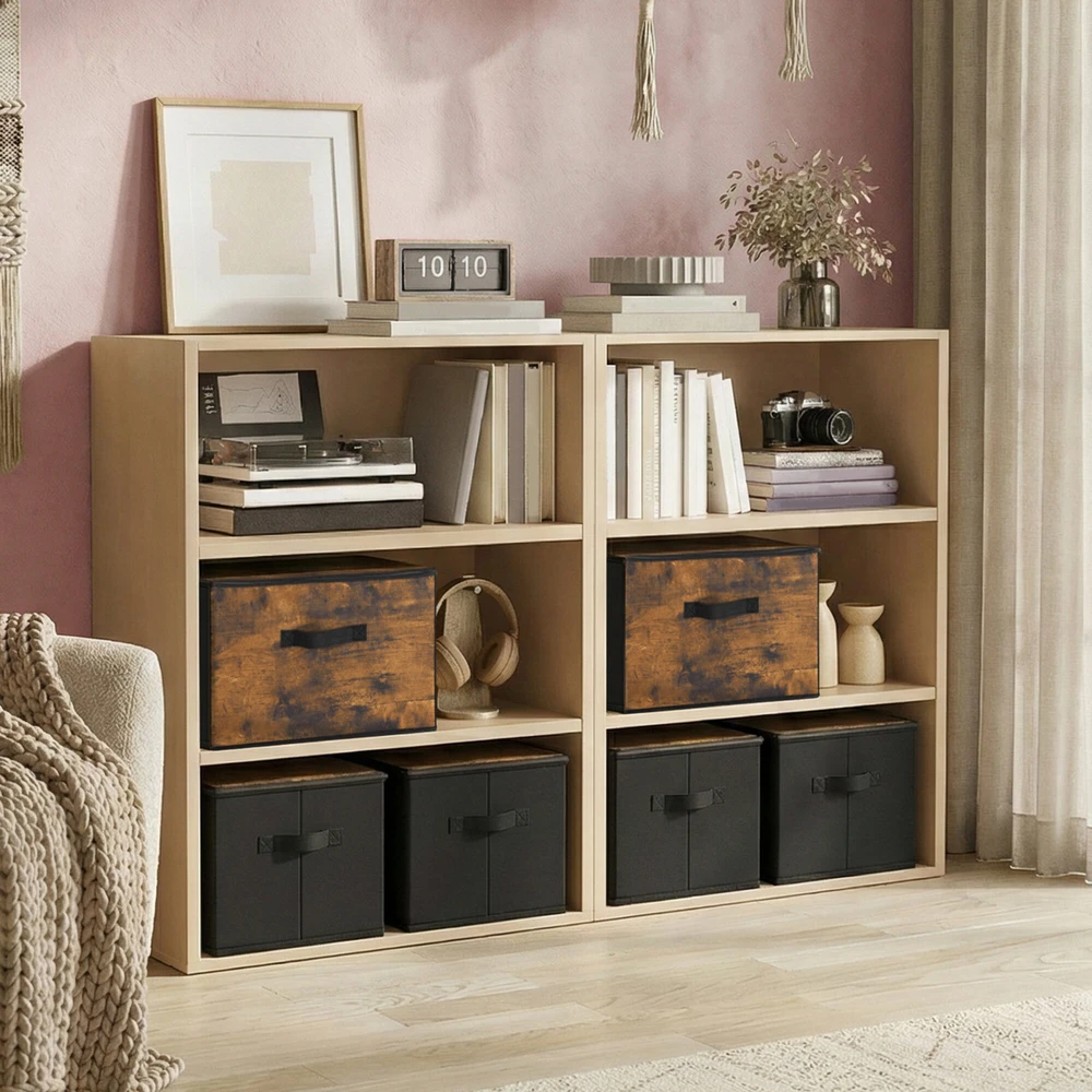 Songmics Daiktadėžės 40 x 30 x 25 cm 3 vnt.