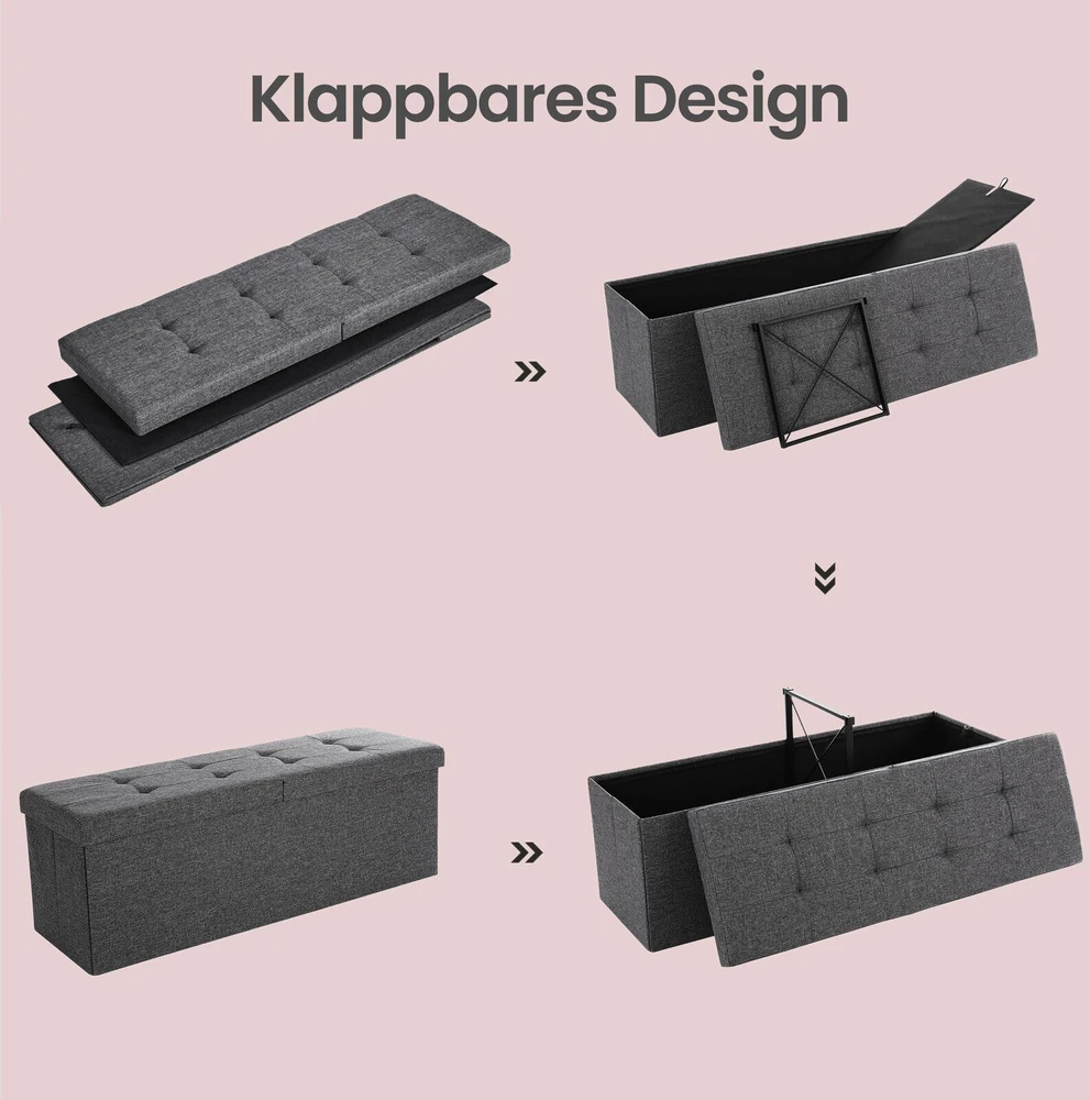 Songmics Pufas 110 x 38 x 38 cm