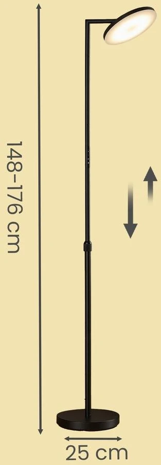Songmics Toršeras 25 x 25 x 148–176 cm