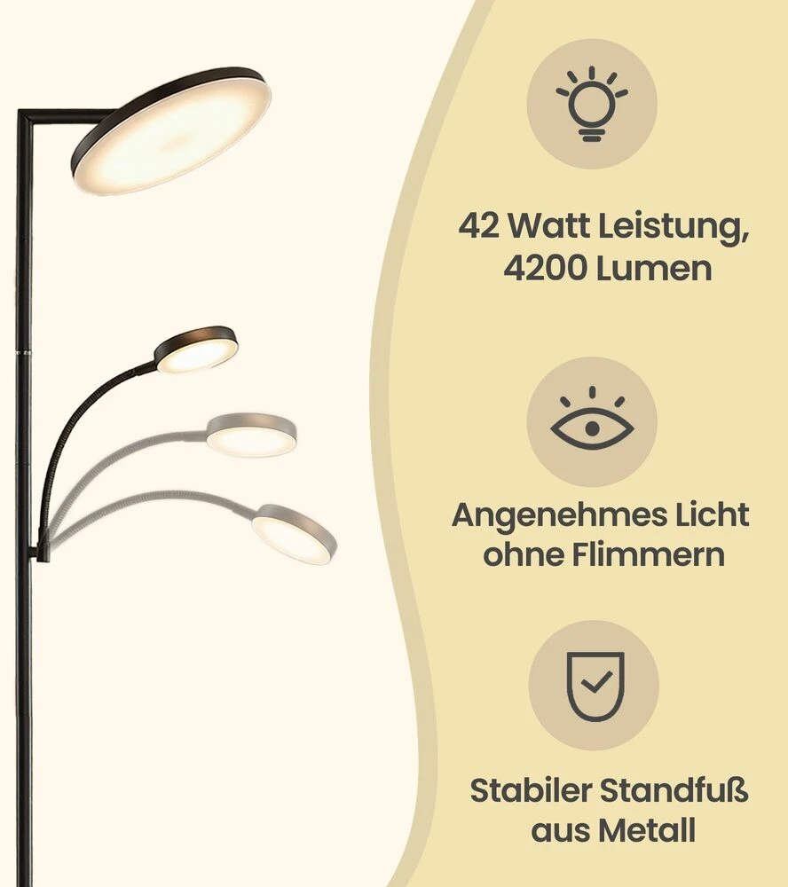 Songmics Lempa 148–176 cm