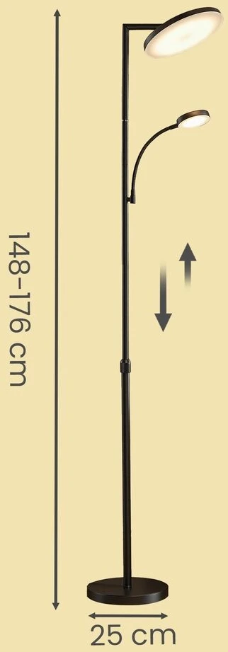 Songmics Lempa 148–176 cm