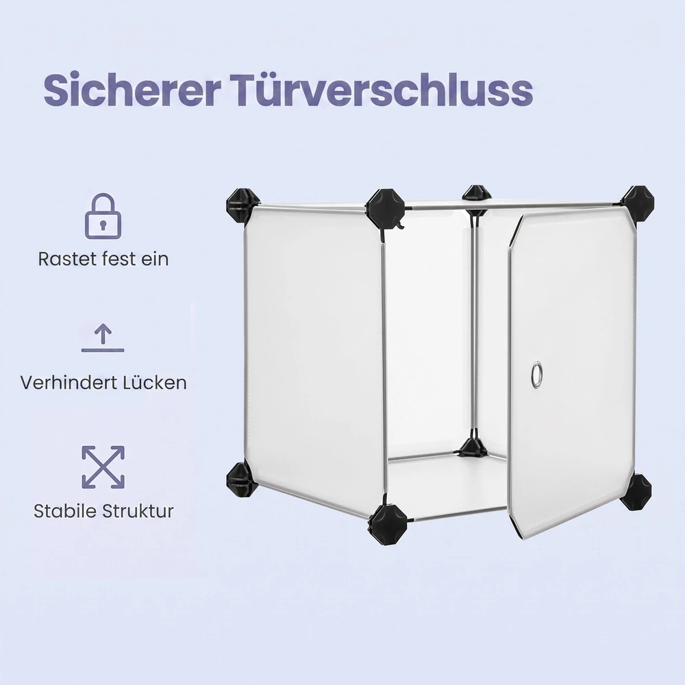 Songmics Spinta su 12 kubelių 93x31x123 cm