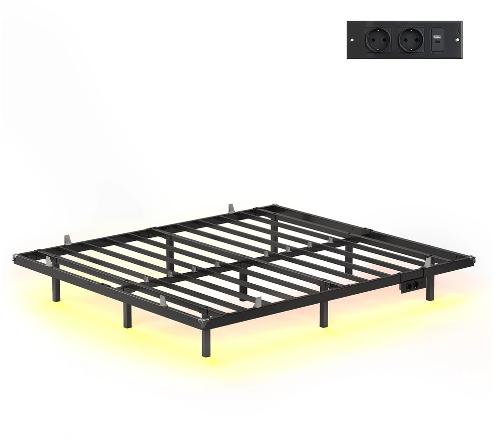 Songmics Lovos rėmas 160 x 200 cm