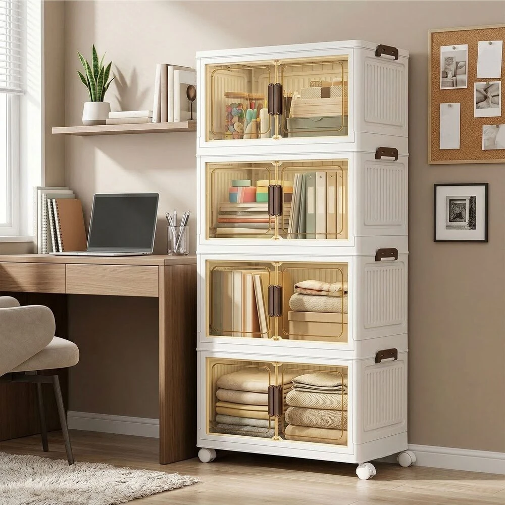 Songmics Vežimėlis 32.5 x 60 x 120 cm 4 lygiai