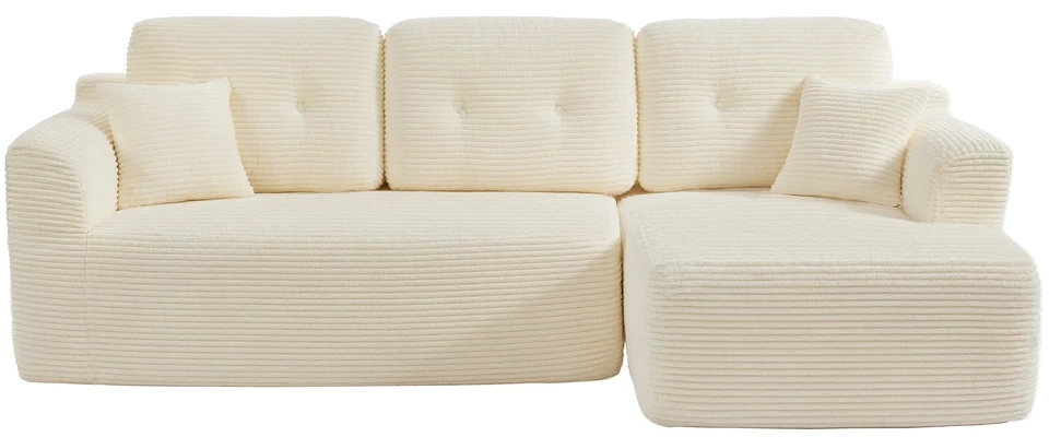 Songmics Kampinė sofa 244 cm