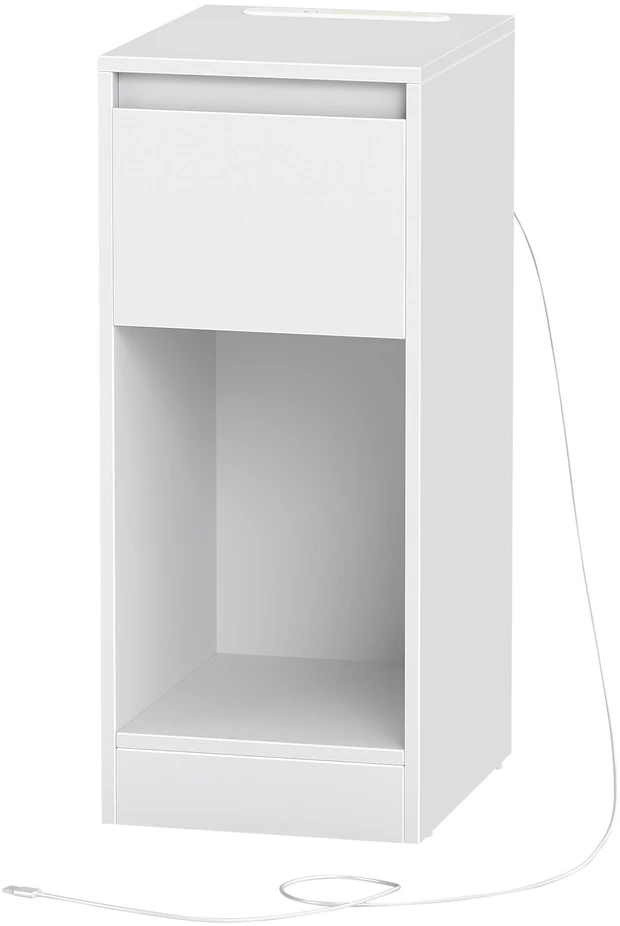 Songmics Naktinis staliukas 30 × 25 × 59,5 cm