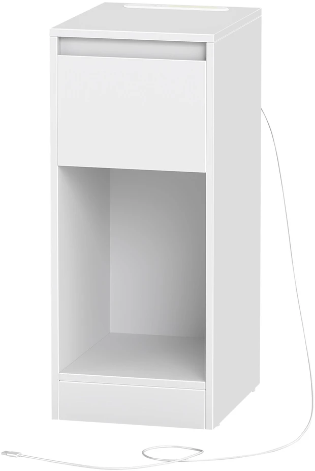 Songmics Naktinis staliukas 30 × 25 × 59,5 cm