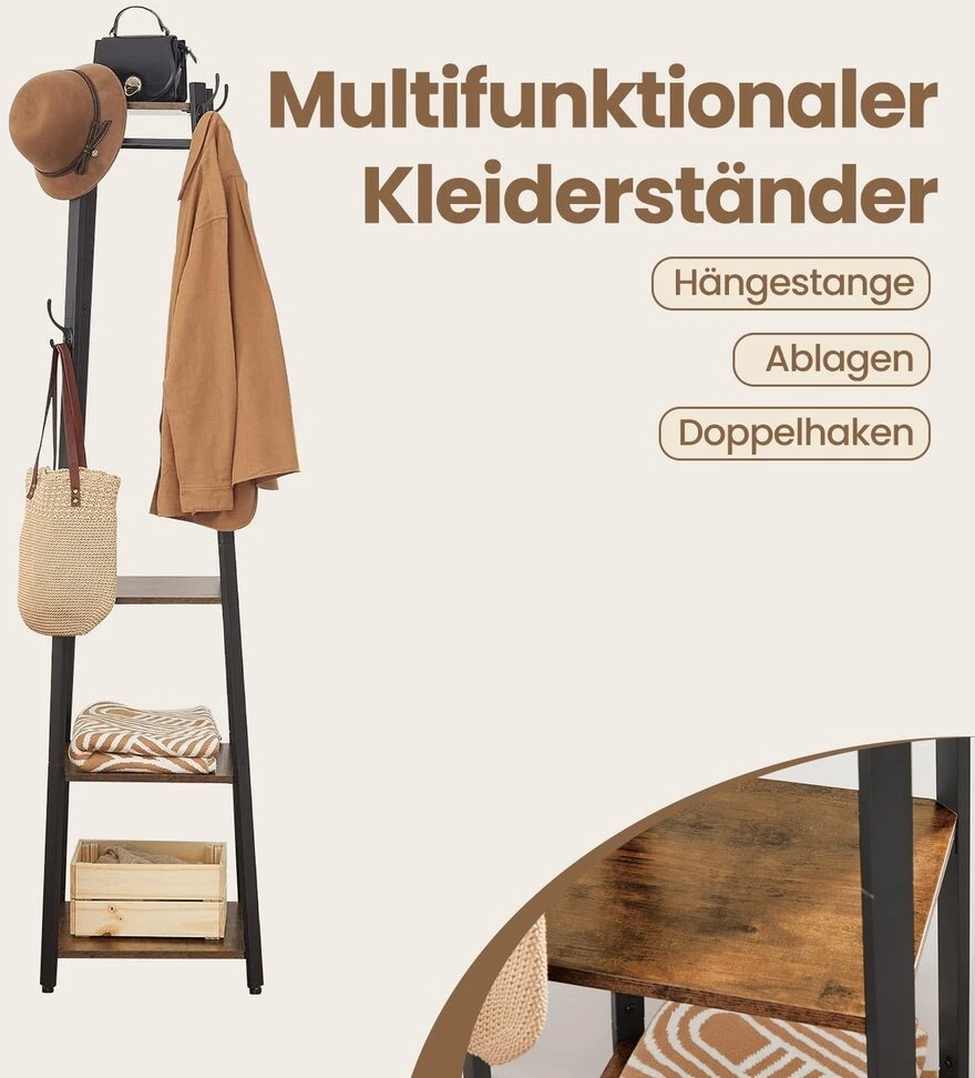 Songmics Kabykla su lentynomis, 45x45x181 cm