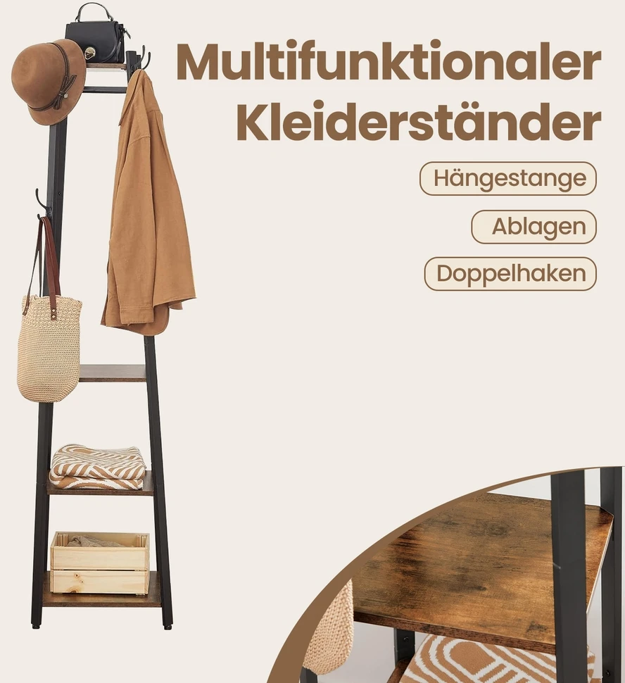 Songmics Kabykla VASAGLE su lentynomis, 45x45x181 cm