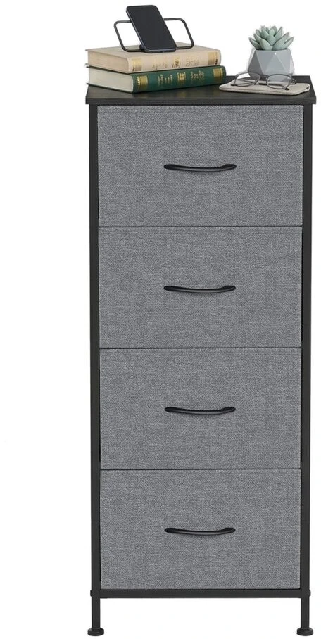 Songmics Drabužių kabykla su kabliais, reguliuojamo pločio, juoda, 40 × 177–220 × 193 cm