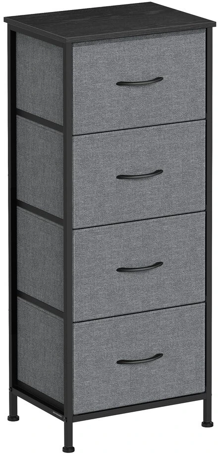 Songmics Drabužių kabykla su kabliais, reguliuojamo pločio, juoda, 40 × 177–220 × 193 cm
