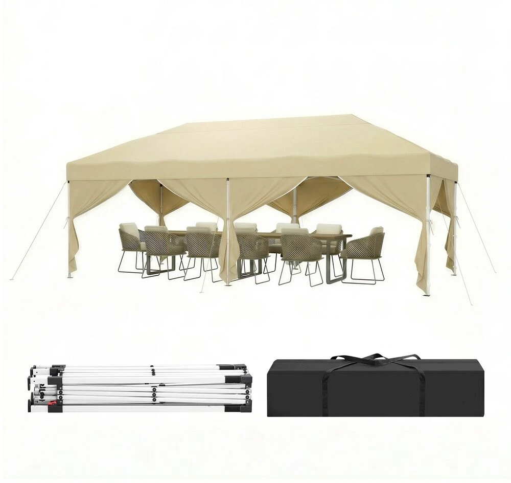 Songmics Sulankstomas paviljonas 6 x 3 m