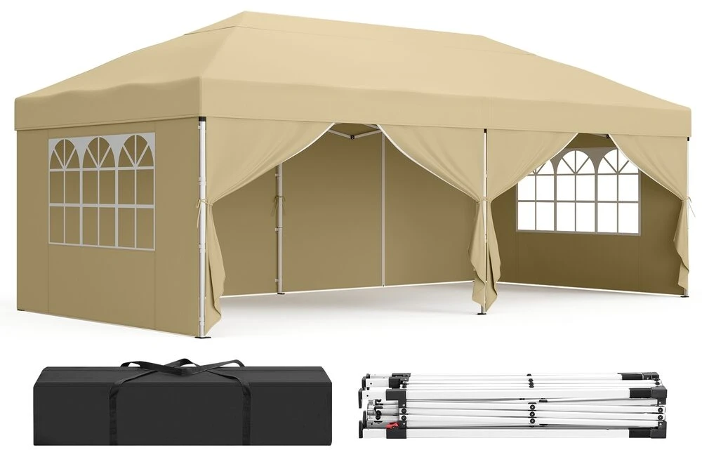 Songmics Sulankstomas paviljonas 3 x 6 m