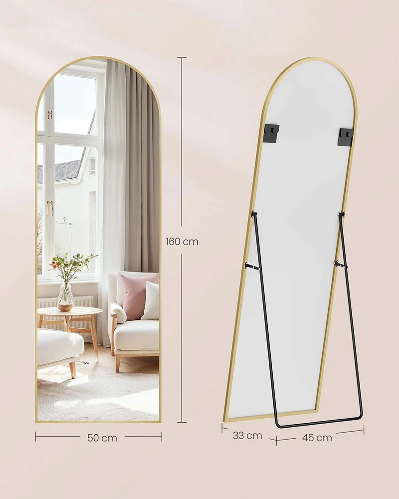 Songmics Veidrodis 160 x 50 cm