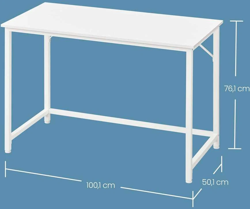 Songmics Rašomasis stalas 100x50x76 cm