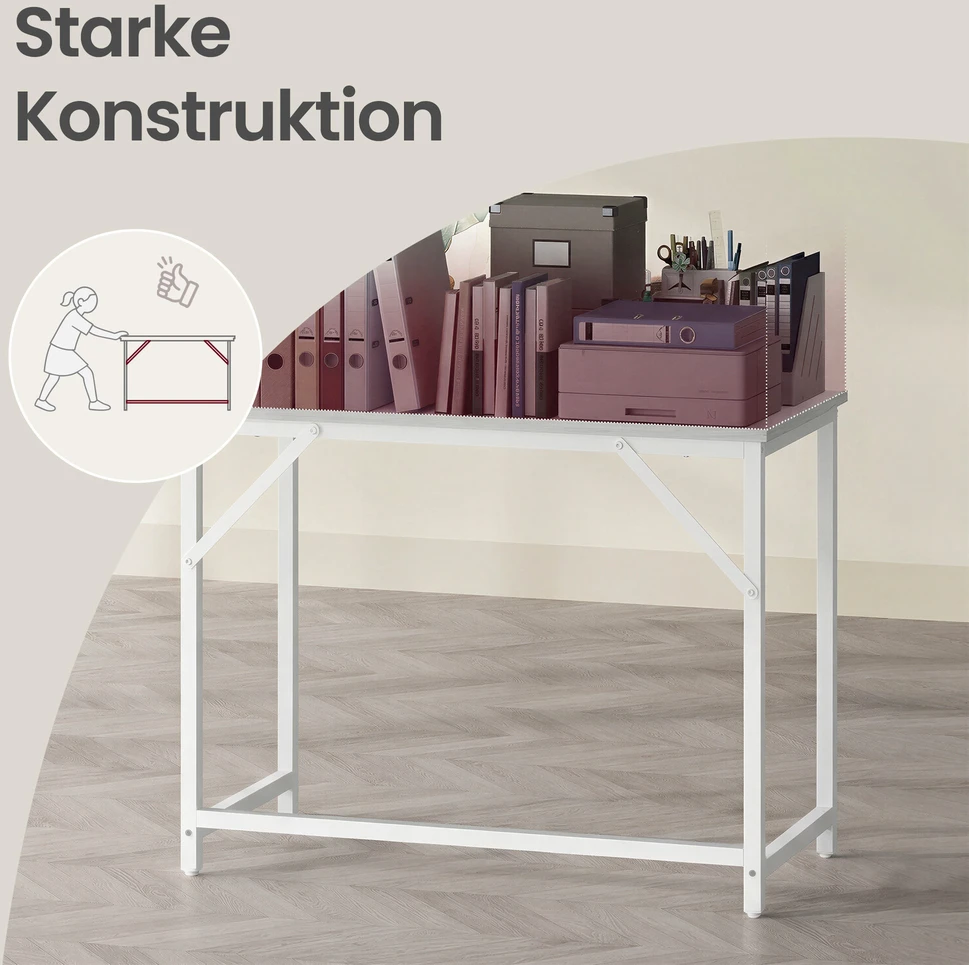 Songmics Rašomasis stalas 100x50x76 cm