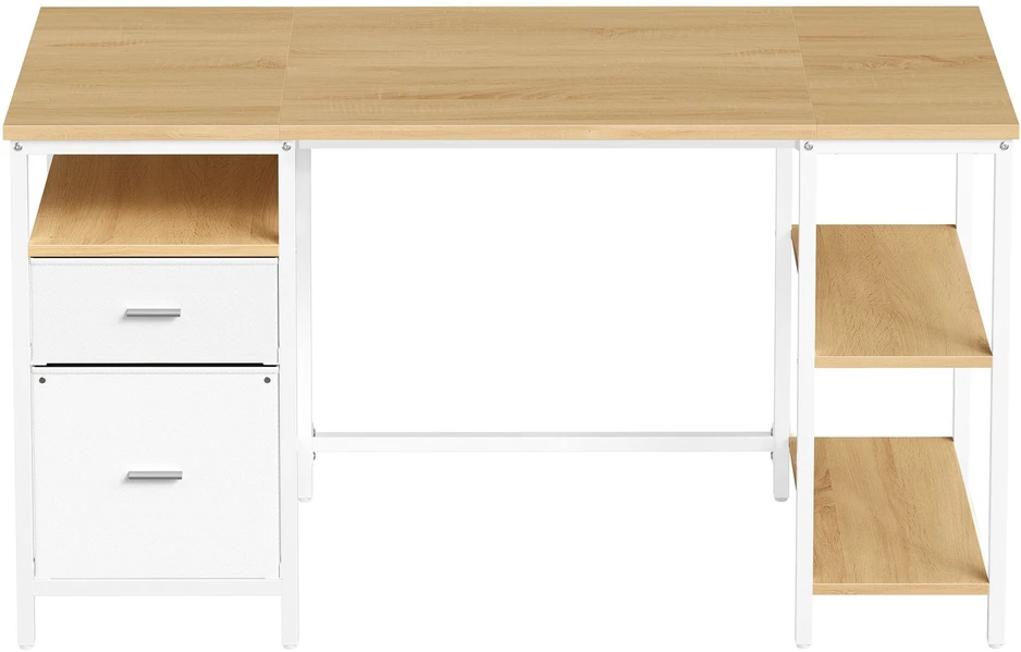Songmics Kompiuterio stalas 140 × 60 × 76 cm