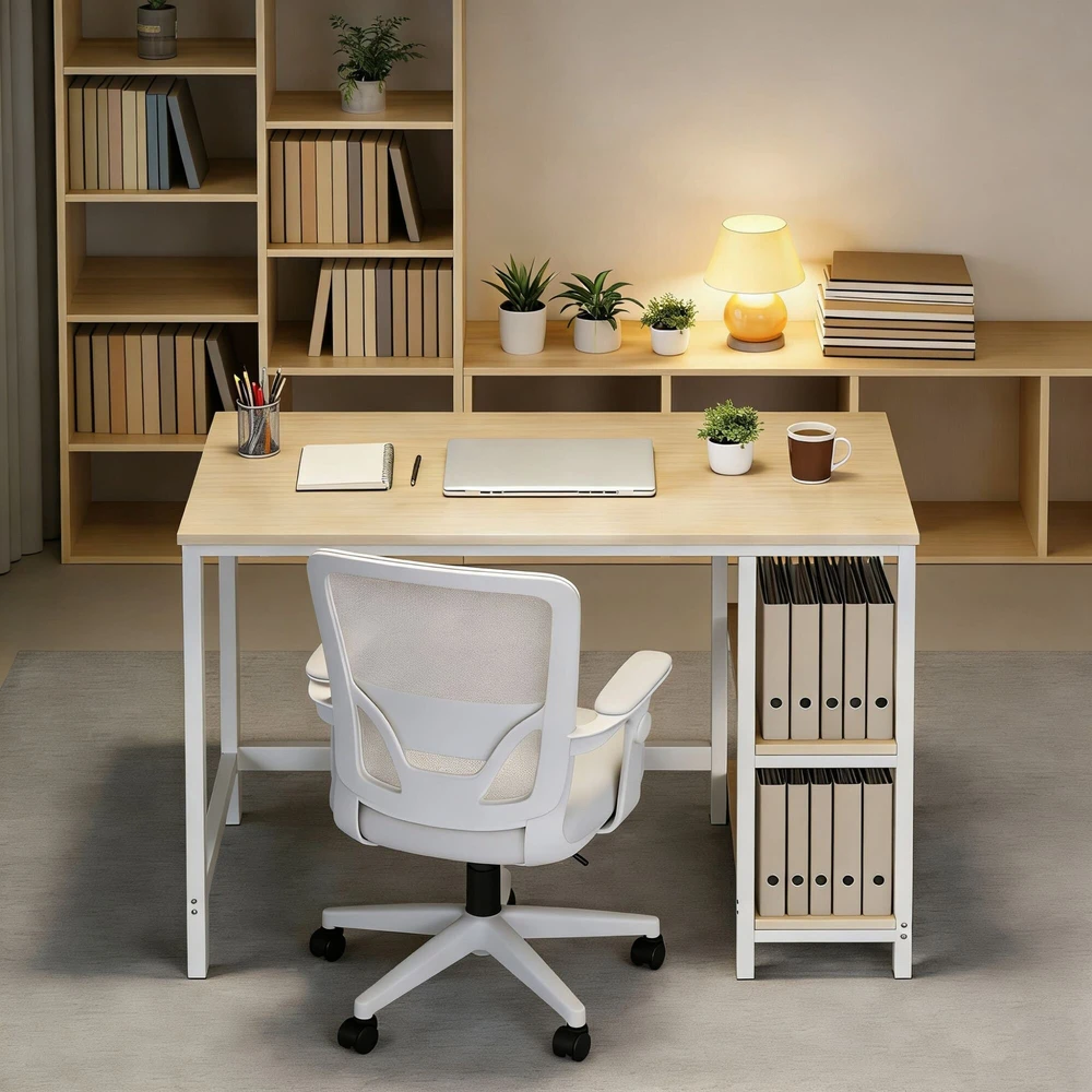 Songmics Rašomasis stalas 100 x 50 x 76 cm