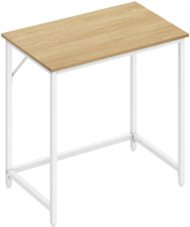 Songmics Vasagle Rašomasis stalas su metaliniu rėmu 50 x 80 x 76 cm