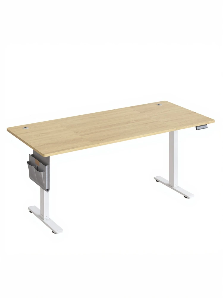 Songmics Reguliuojamo aukščio stalas 180 × 80 × (72–120) cm