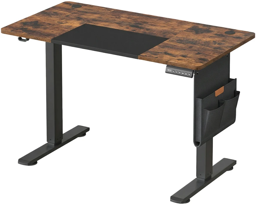 Songmics Elektrinis aukščio reguliuojamas stalas, 140,1 x 60