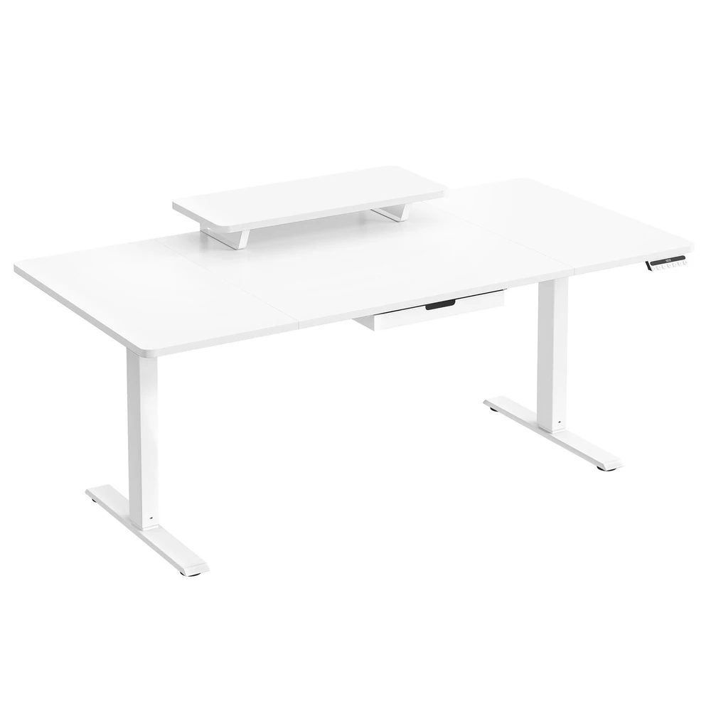 Songmics Reguliuojamo aukščio stalas 160 × 80 cm
