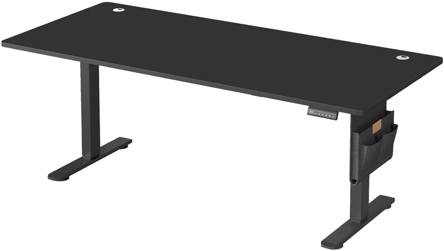 Songmics Reguliuojamo aukščio stalas 60 x 140 x (72–120) cm