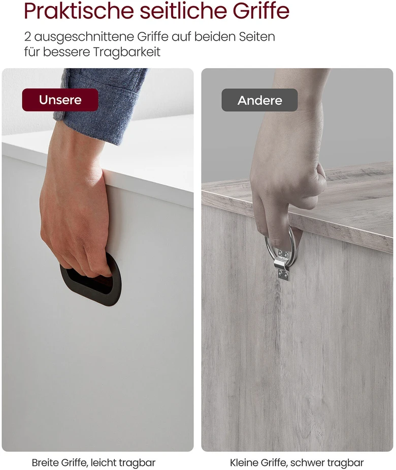 Songmics Vasagle Prieškambario batų suolas su daiktų laikymo vieta matinės baltos spalvos