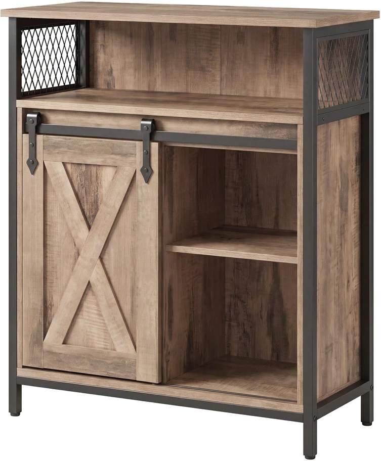 Songmics Spintelė su stumdomomis durimis 70 x 30 x 80 cm