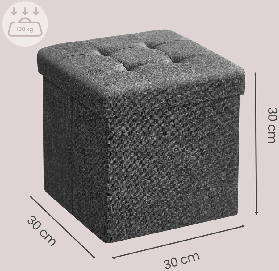 Songmics Pufas 30 x 30 cm