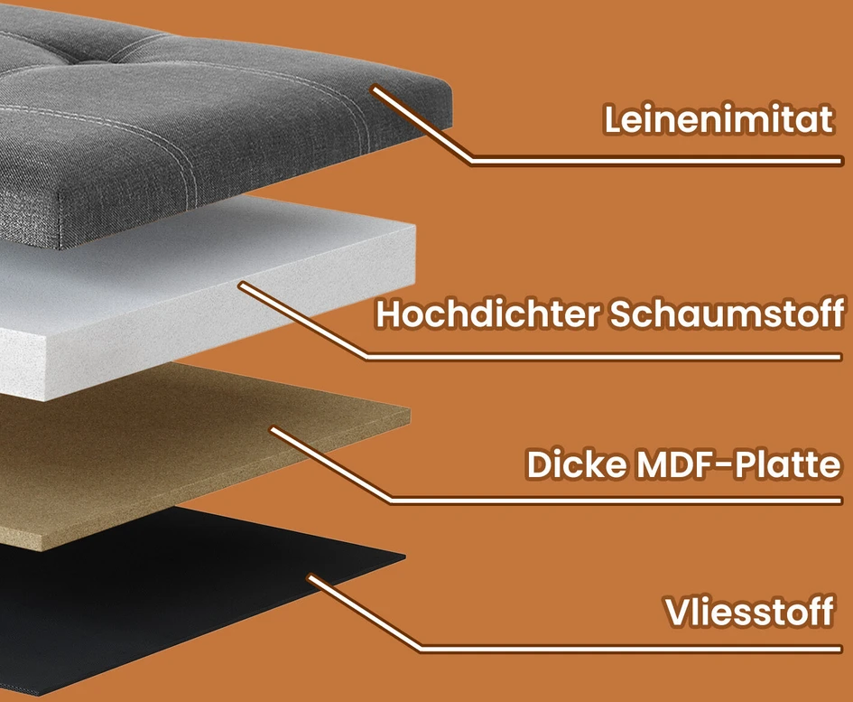 Pufas SONGMICS 76 x 38 x 38 cm