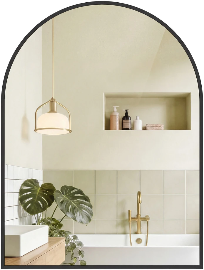 Songmics Sieninis veidrodis 81 x 61 cm