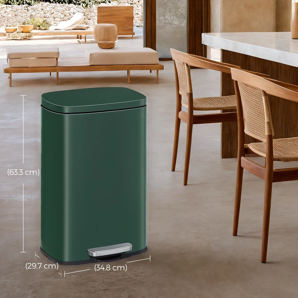 Songmics Šiukšliadėžė 50 l