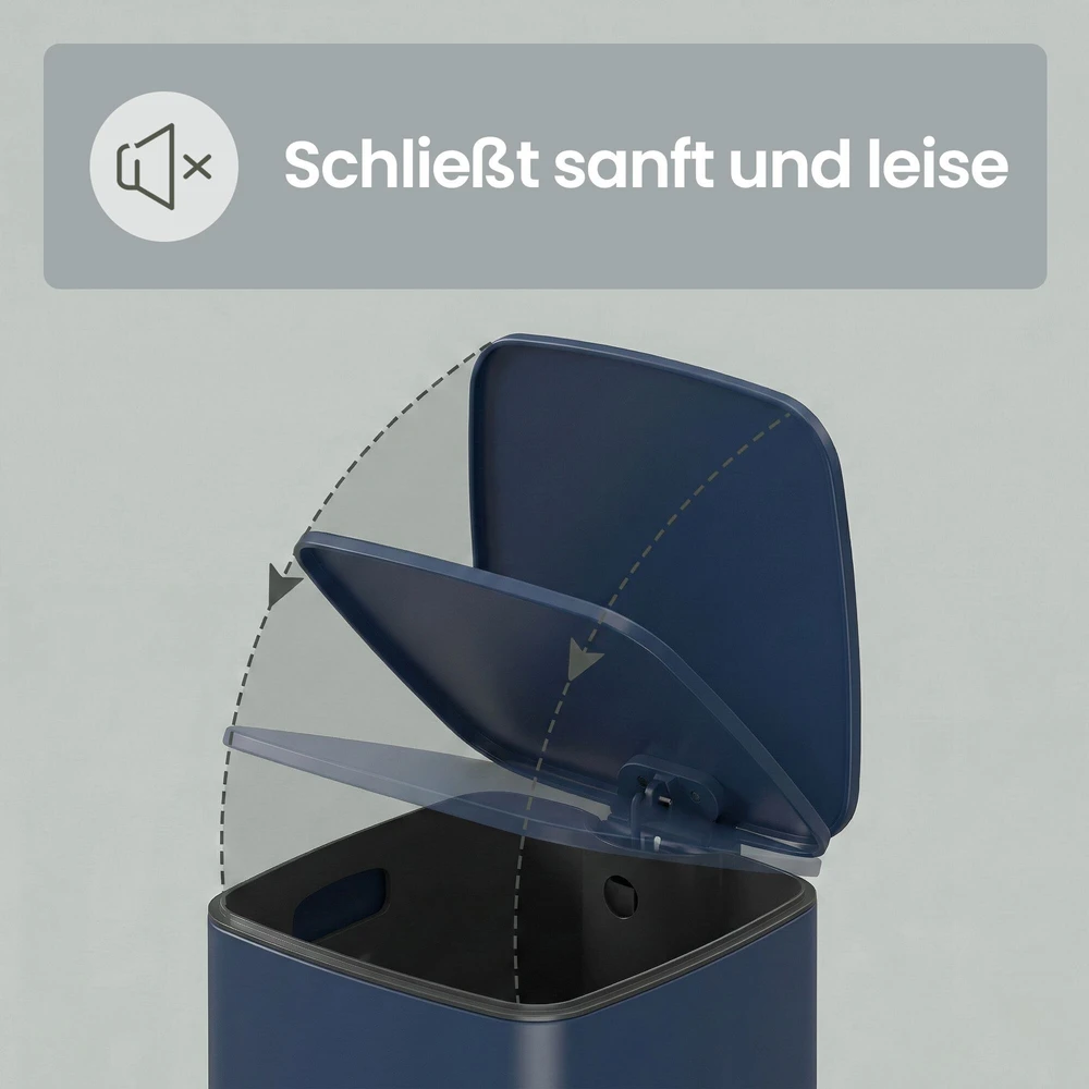 Songmics Šiukšliadėžė 20 l