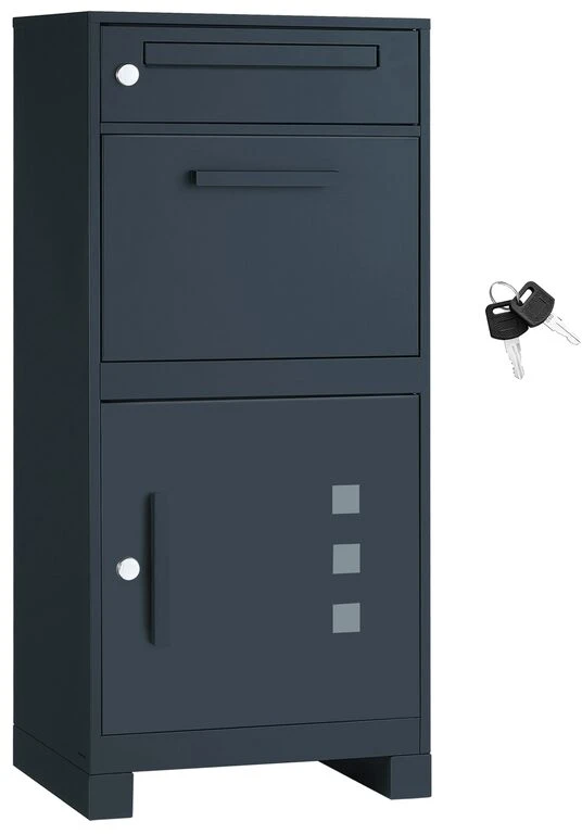 Songmics Pašto dėžė 34 x 48 x 106 cm