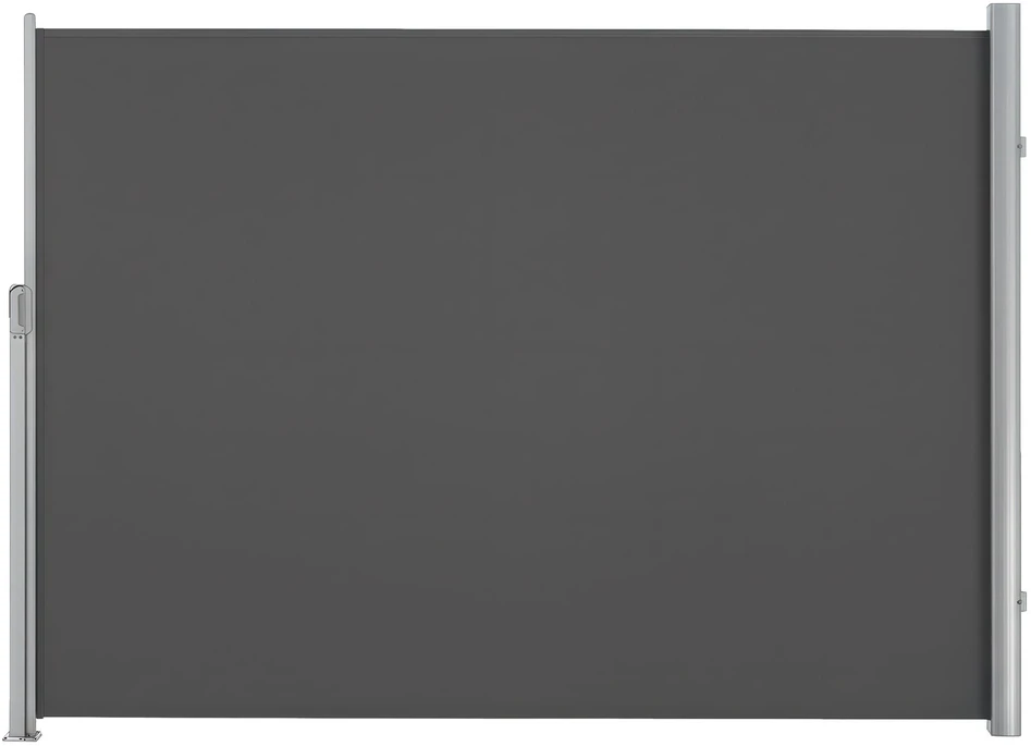 Songmics Šoninė markizė 160 × 300 cm antracito spalvos