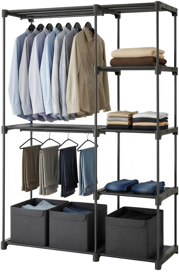 Songmics Drabužių spinta 112 x 43 x 165 cm