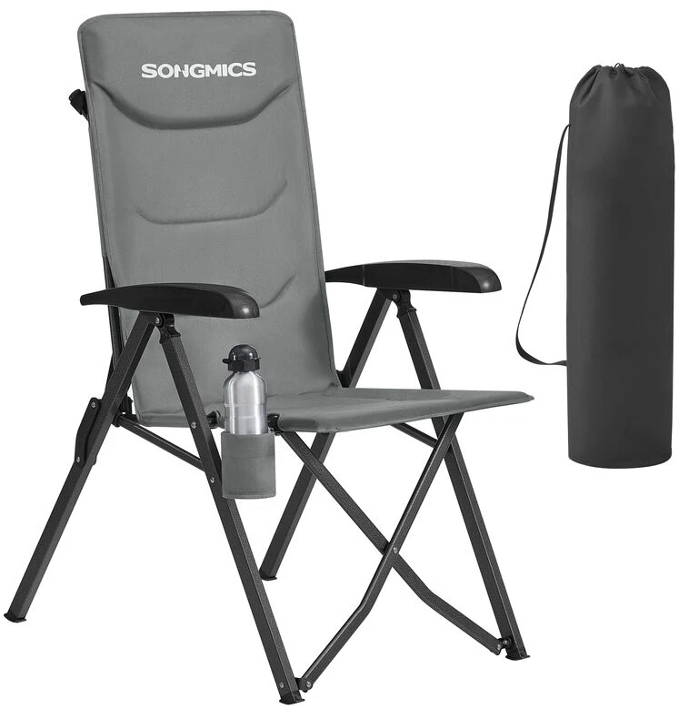 Songmics Stovyklavimo kėdė 70 x 60 x 110 cm