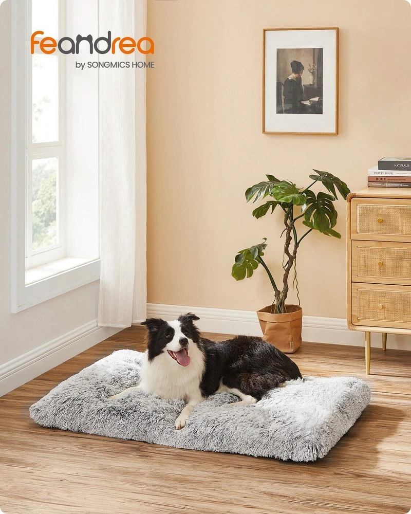 Songmics Guolis 105x68 cm ombre pilkos spalvos