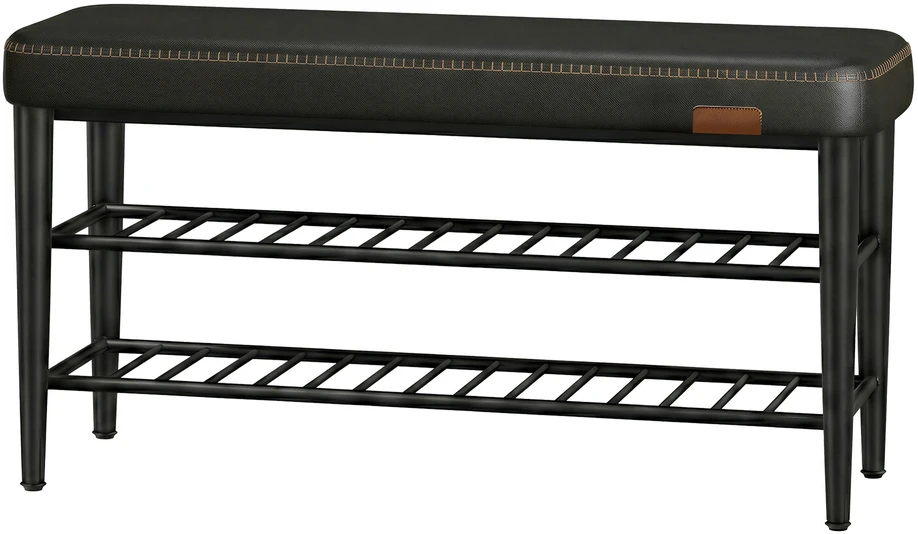 Songmics Batų suoliukas 30 x 100 x 50 cm