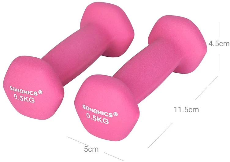 „Songmics“ hanteliai 2 x 0,5kg